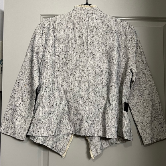 Emmelle Silk Fringe Blazer XS - Picture 10 of 10